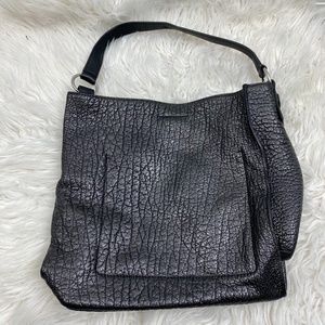All Saints Leather Bucket Bag